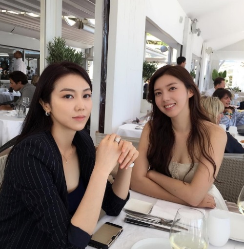 배우 김옥빈, 채서진/채서진 인스타그램