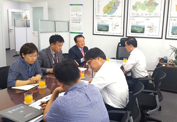 새정부 탈원전 정책과 관련, 한국전력 기술이 위기를 맞을것으로 예상되자  김천 혁신도시 균형개발 사업단이 대책마련에 분주하다(김천시 제공)