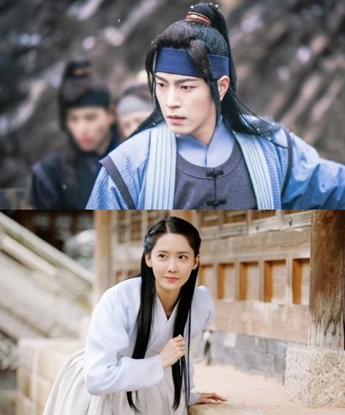 Hong Jong-hyun (top) and Yoona star in “The King Loves.” (U-Story 9)