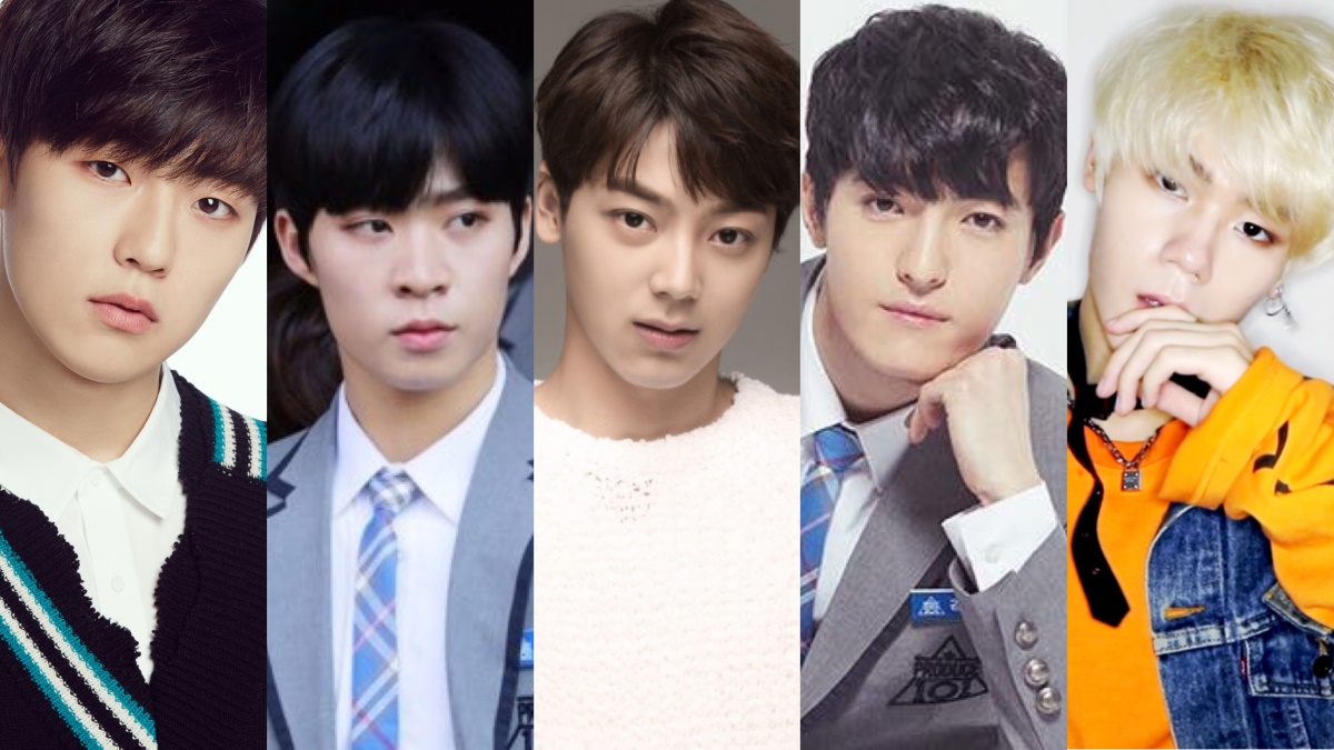 '프로듀스101' 출연 연습생 5인 이준우 변현민 김태우 김찬 최재우 합동 팬미팅 개최. 사진=콘엔터테인먼트 제공