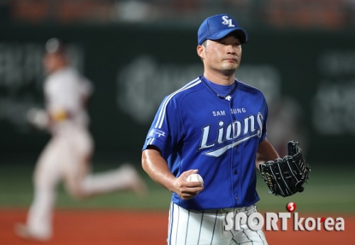 KBO 역대 최고의 마무리 '돌부처' 오승환의 삼성 시절. [사진=삼성라이온즈 언론사진자료실, 스포츠코리아]