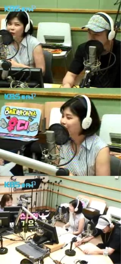 KBS Cool FM '이수지의 가요광장' 보이는 라디오 화면