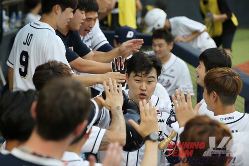 후반기 상승세를 타고 있는 두산베어스.[사진=두산베어스 페이스북]