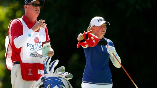 3타차 선두로 최종라운드를 맞게 된 스테이시 루이스. [사진=LPGA]