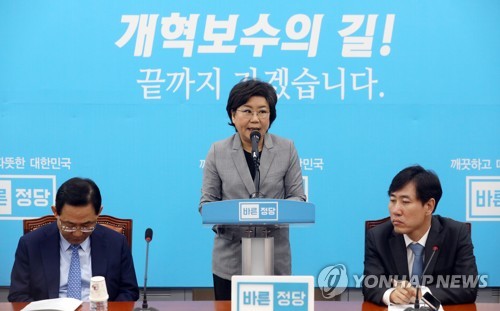 이혜훈 대표직 사퇴=연합뉴스