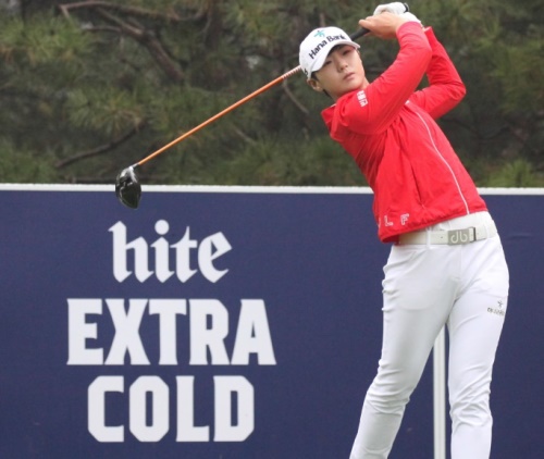 박성현은 4일 하이트진로챔피언십에서 공동 23위로 마쳤다. [사진=KLPGA]