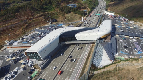 시흥 하늘 휴게소(사진=한국도로공사 제공)