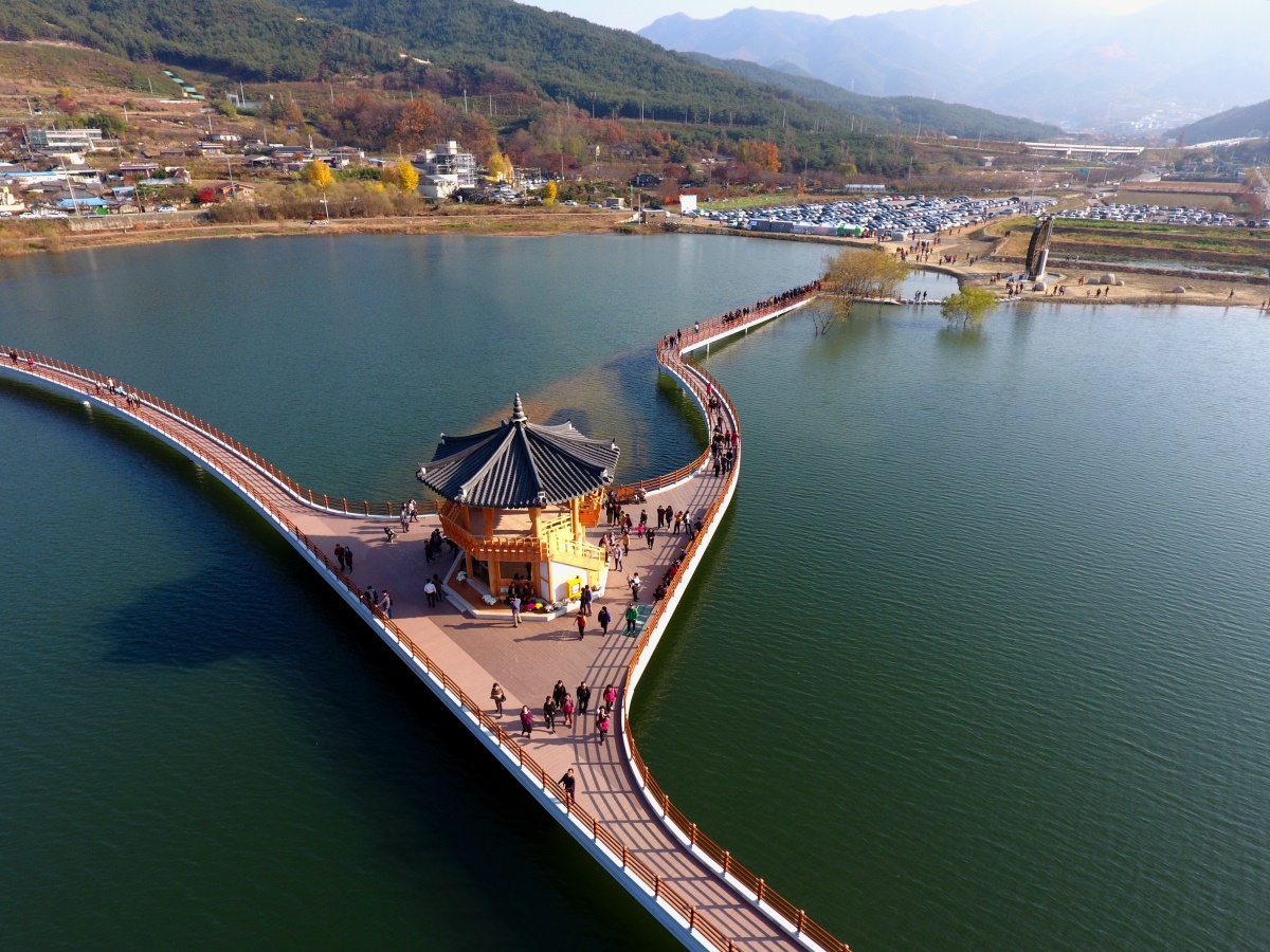 송해공원 전경(사진제공=달성군)
