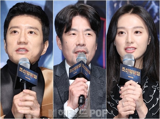 배우 김명민, 오달수, 김지원/서보형 기자