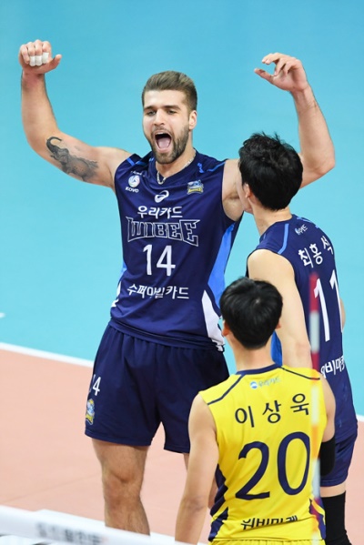 V리그 최고 외국인선수 파다르.[사진=KOVO]