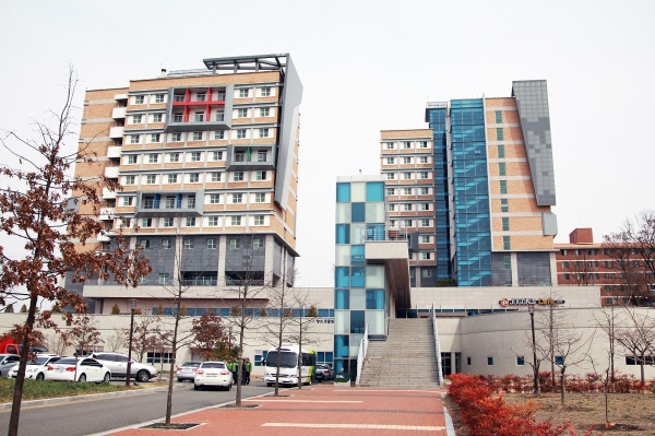지난해 영주시가 대구대학교와 협약을 체결한  대구대 향토생활관 전경(영주시 제공)