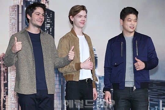 배우 딜런 오브라이언, 토마스 브로디-생스터, 이기홍/서보형 기자