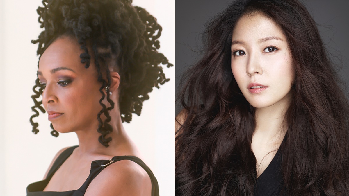 BoA (right) and Siedah Garrett (S.M. Entertainment)