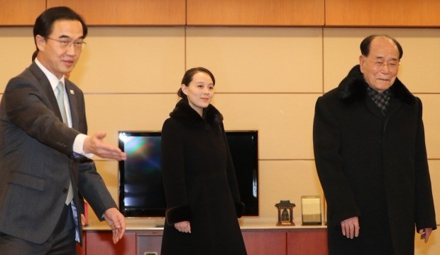 김여정 방남(사진=연합뉴스 제공)
