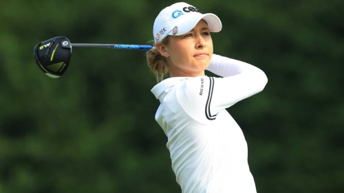 넬리 코다가 3일 HSBC위민스월드 3라운드에서 단독 선두로 올라섰다. [사진=LPGA]
