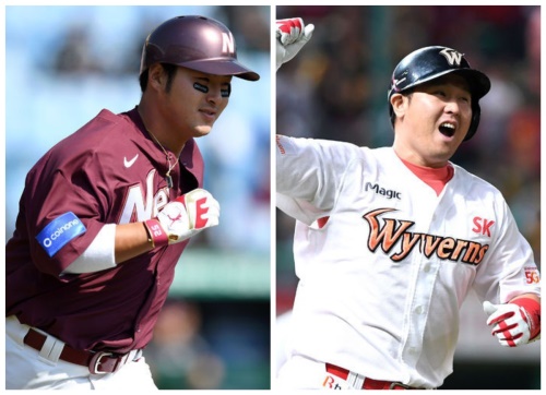 홈런왕 대결이 기대되는 박병호, 최정. [사진=KBO]