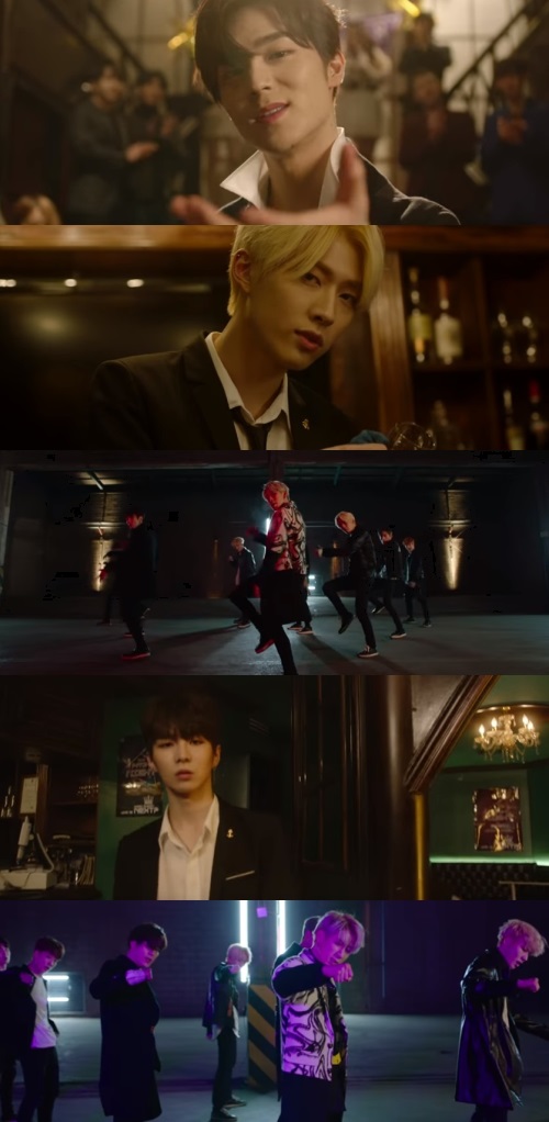 사진=느와르 '갱스터' MV 캡처