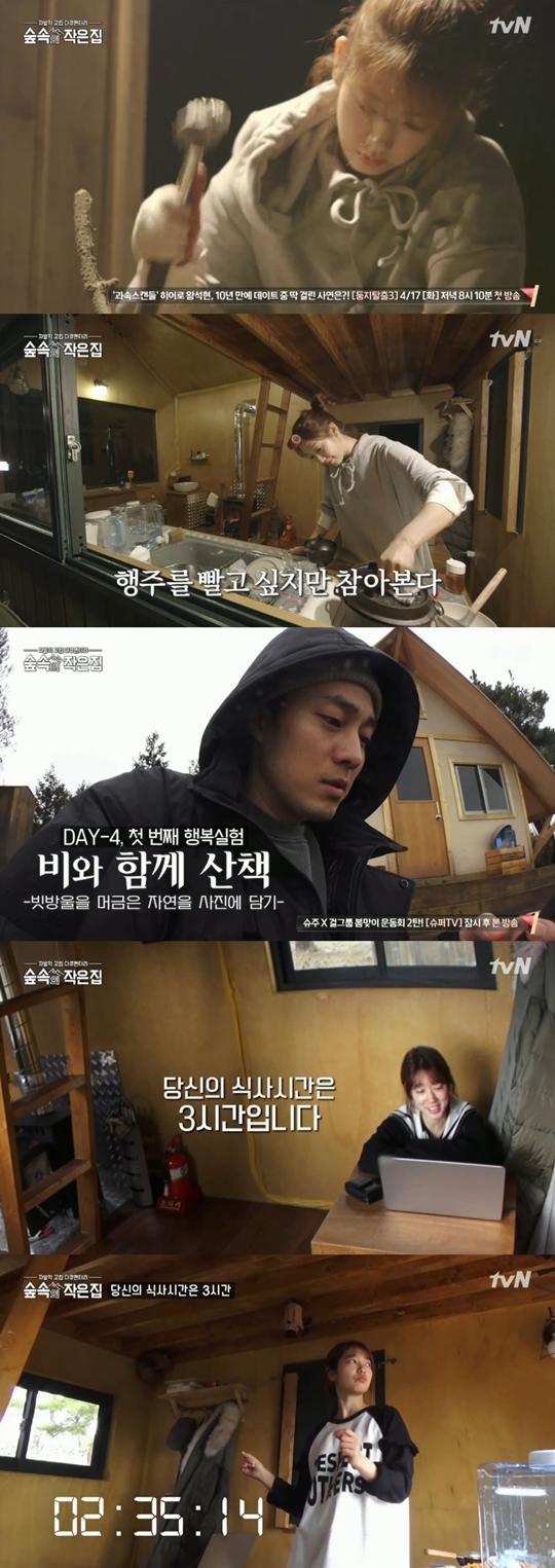 숲속의 작은 집 방송 캡처