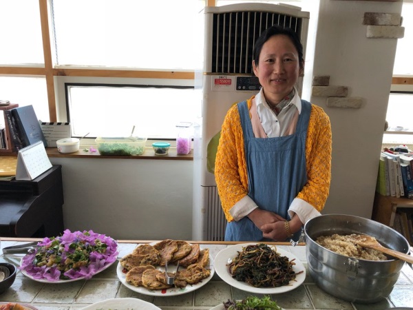 이영미 채식평화연대 대표는 “채식은 공존과 평화의 음식”이라고 말했다.