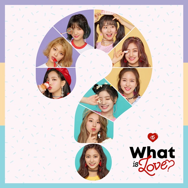 트와이스 '왓 이즈 러브?' 앨범 재킷(사진=JYP)