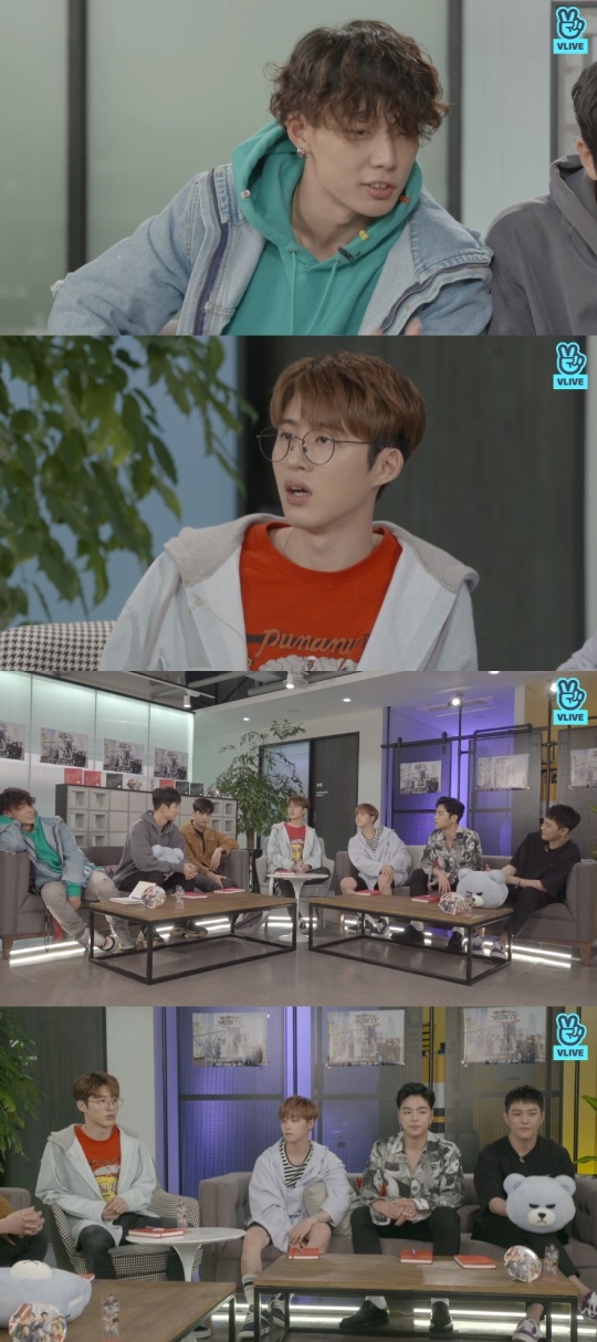 Vlive '자체제작 아이콘 제작발표회' 캡처