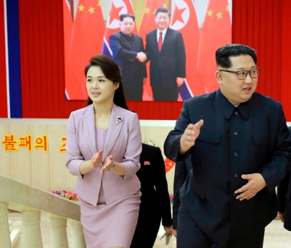리설주, 김정은(사진=연합뉴스)