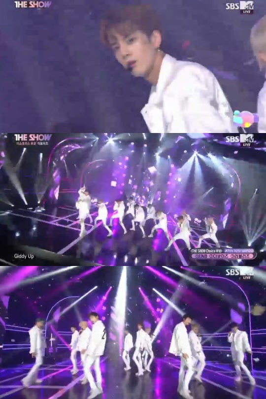 SBS MTV '더쇼' 제공