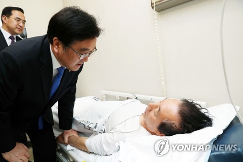 우원식 김성태(사진=연합뉴스)