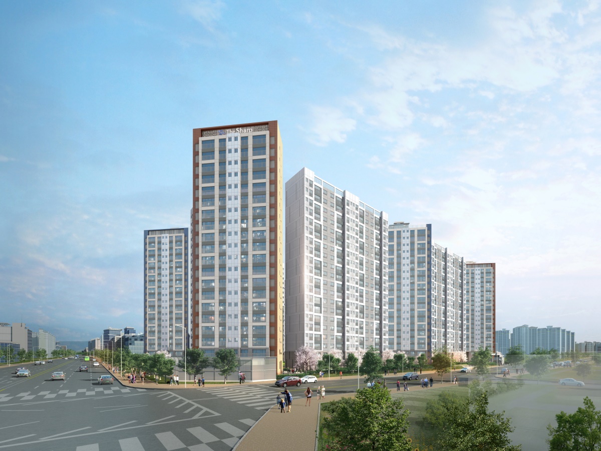 '달서 센트럴 더샵' 투시도 (자료제공=포스코건설)
