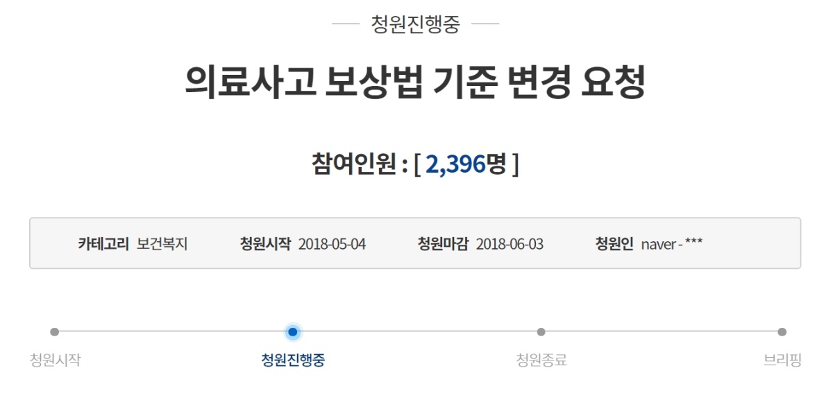 (사진=청와대 국민청원 홈페이지 캡처)