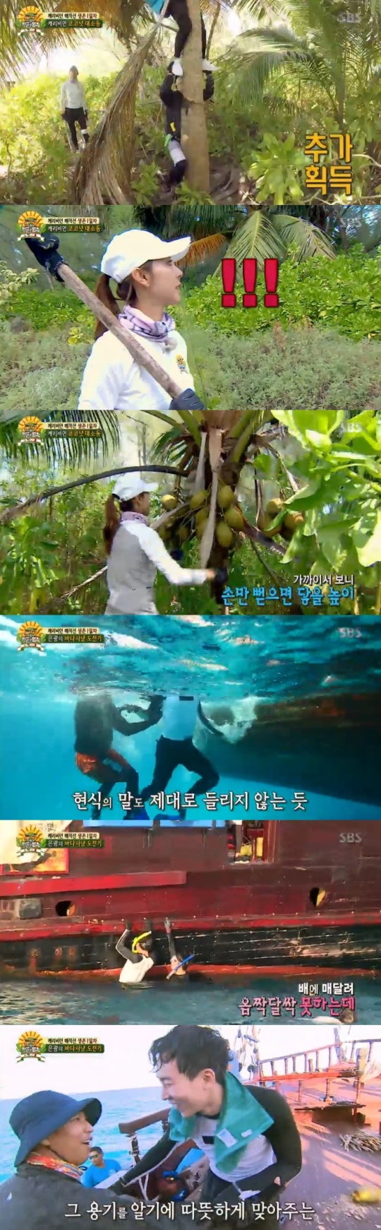 SBS '정글의법칙' 제공