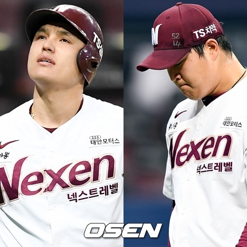 성폭행 혐의로 수사를 받고 있는 박동원과 조상우. [사진=OSEN]