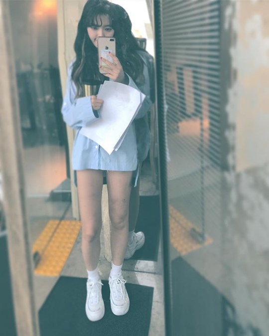 AOA 찬미 인스타