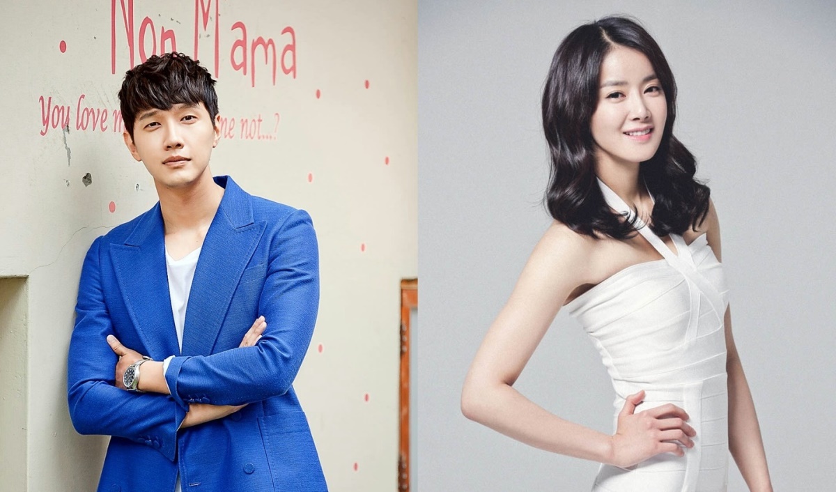 Ji Hyun-woo (Dream T Entertainment) and Lee Si-young (Huayi Brothers Entertainment)
