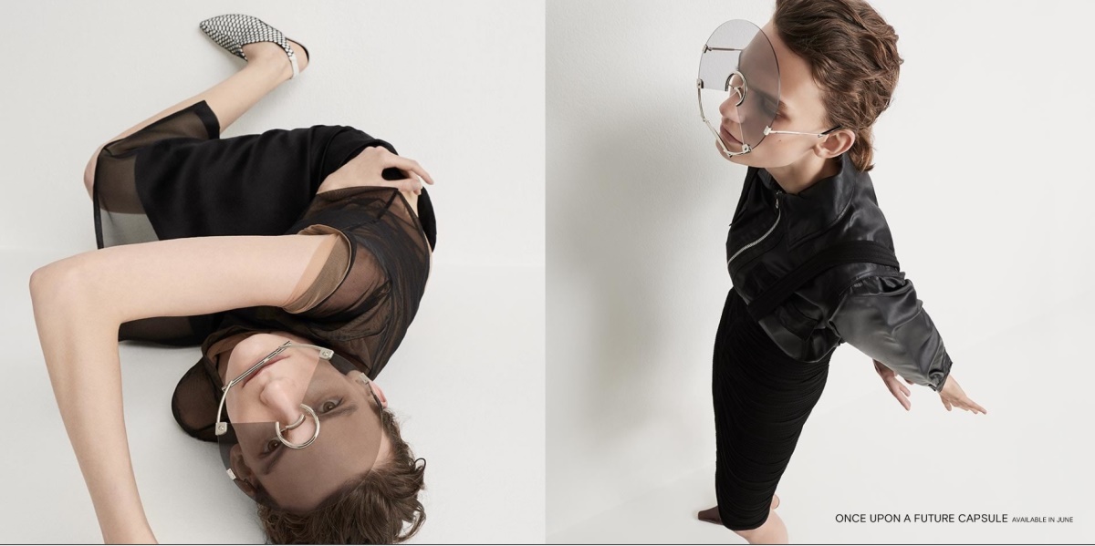 Gentle Monster is to launch the capsule collection “Once Upon a Future 2018” this month. The collection is based on aliens and robots living together in the future. (Gentle Monster)
