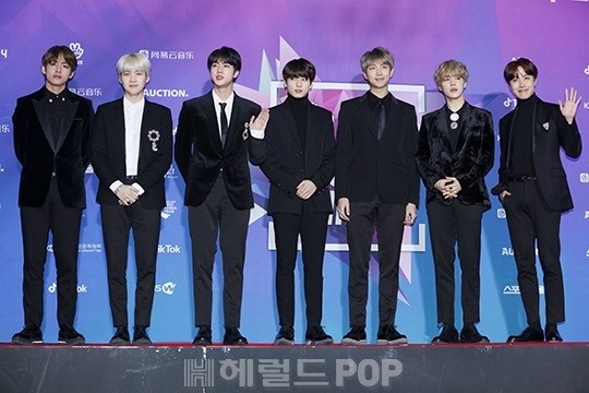 방탄소년단/사진=서보형 기자