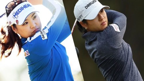 유소연이 15일 마이어LPGA클래식 첫날 재미교포 켈리 손과 공동 선두로 마쳤다. [사진=LPGA]