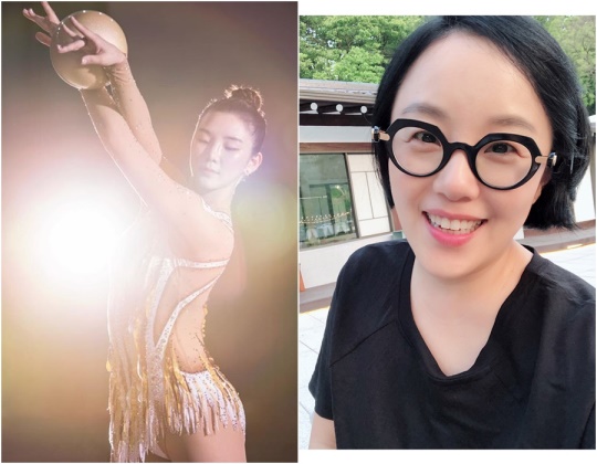 체조선수 천송이, 메이크업 아티스트 정샘물/천송이, 정샘물 인스타