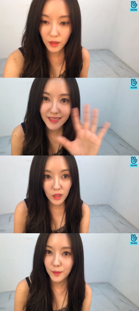 사진=브이라이브 방송화면 캡처