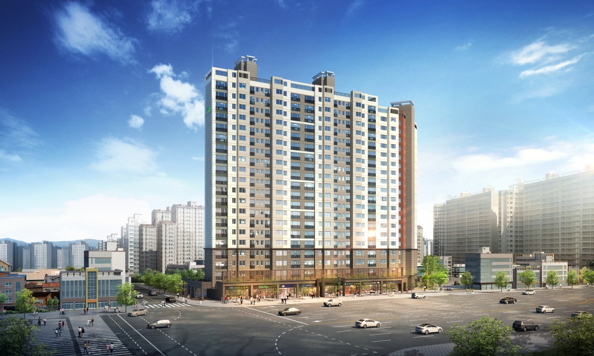 '고산역 화성파크드림' 조감도(자료제공=화성산업)