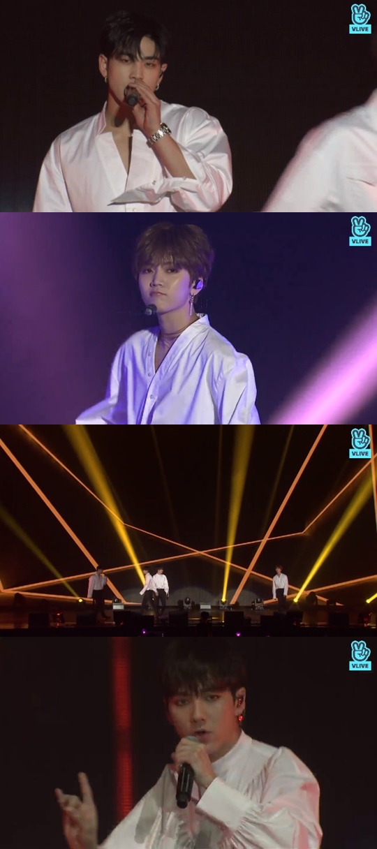 [V앱='뉴이스트 쇼케이스'캡쳐]
