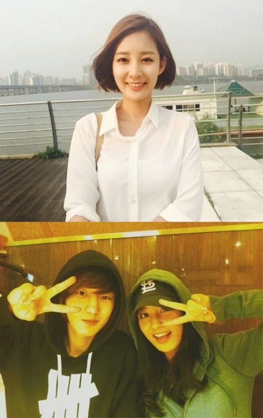 사진=찬열, 박유라 인스타그램
