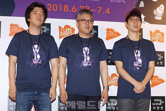 허정, 최동훈, 엄태화 감독/사진=서보형 기자