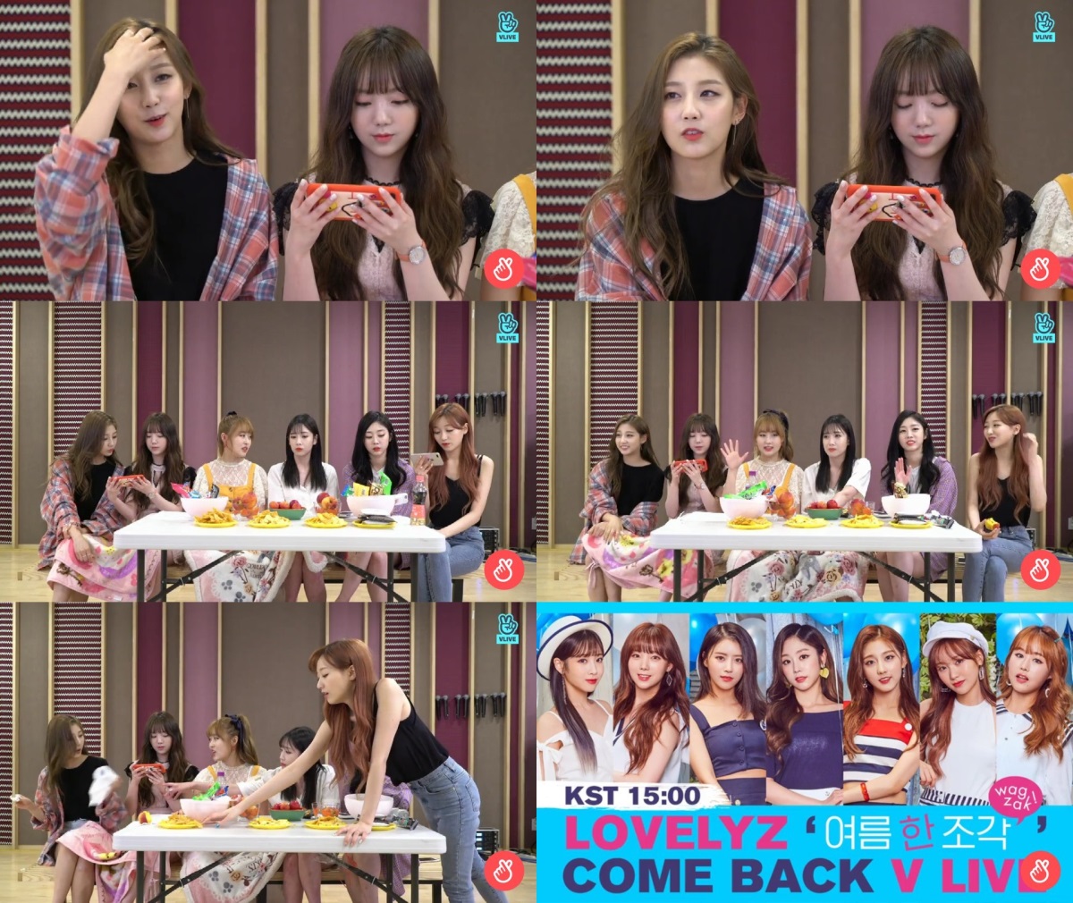 (Naver's V app)