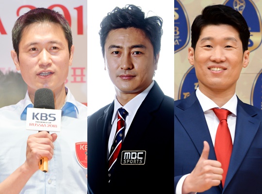 이영표, 안정환, 박지성/ 사진=KBS, MBC, SBS 제공