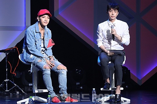 준케이, 우영/사진=서보형 기자