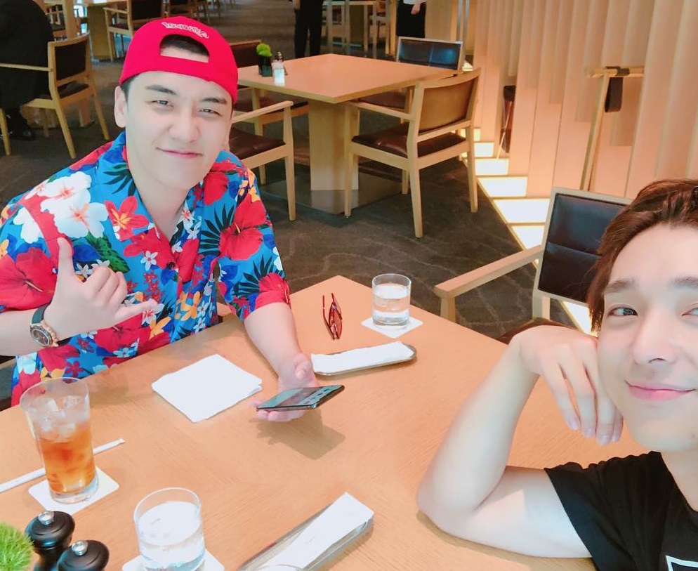 승리, 최종훈/사진=최종훈 인스타그램