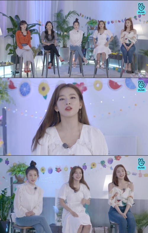 V앱 레드벨벳 컴백 라이브 'Power Up' 방송캡쳐