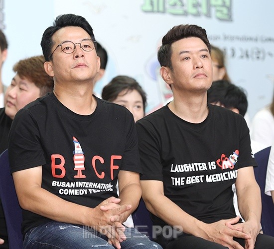 김준호, 김대희/사진=민은경 기자