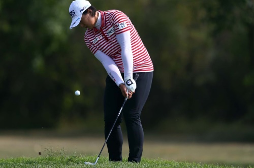 양희영이 25일 CP위민스오픈 2라운드에서 한 타차 단독 선두로 마쳤다. [사진=LPGA]